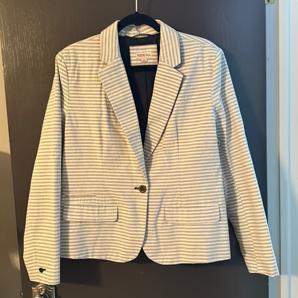 Striped Blazer